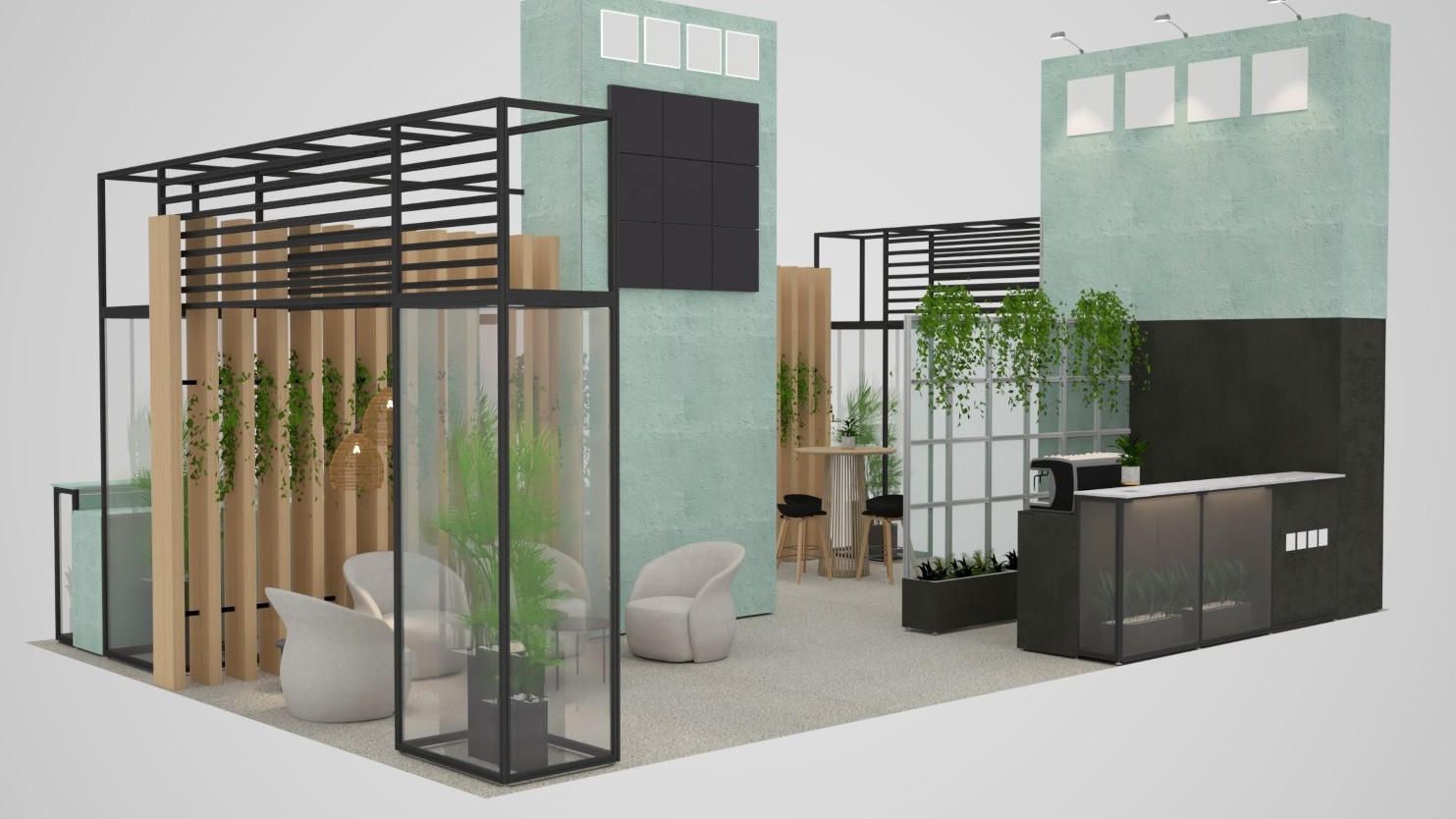 Ada stand, DWTC — 80 m²